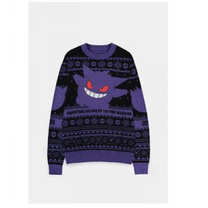 Pokémon - Gengar - Christmas Jumper - Size L-KW130271POK-L