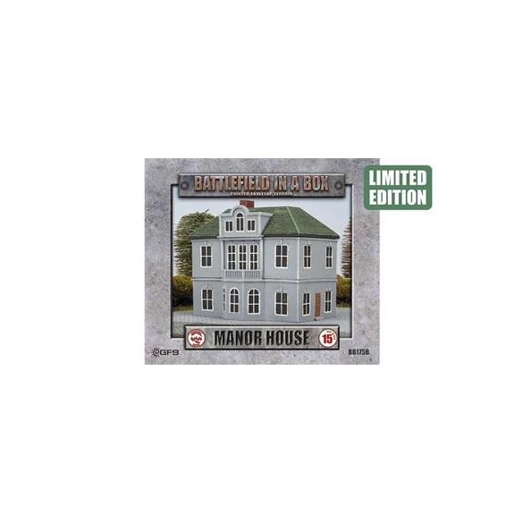 BIAB: European: Manor House (Grey/Green - Limited Edition) (x1) - EN-BB175-B