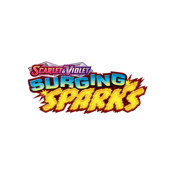 PKM - Scarlet & Violet 8 Surging Sparks 3-Pack Blister Assortment Display (24 Packs)  - EN-190-87938