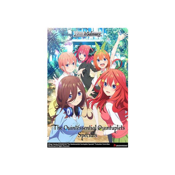 Weiß Schwarz - The Quintessential Quintuplets Specials Premium Booster Display (6 packs) - EN-WSE-5HY-WE43-PB