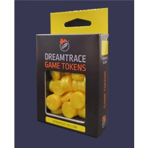 DreamTrace Gaming Tokens: Venomous Yellow-DTTK01