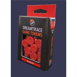 DreamTrace Gaming Tokens: Blood Red-DTTK03