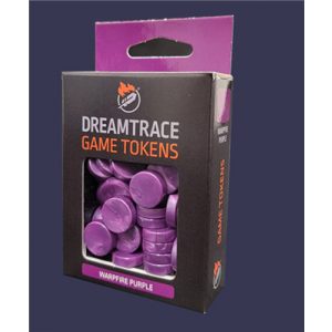 DreamTrace Gaming Tokens: Warpfire Purple-DTTK07