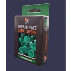 DreamTrace Gaming Tokens: Witchwood Green-DTTK10