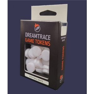 DreamTrace Gaming Tokens: Poppymilk White-DTTK13