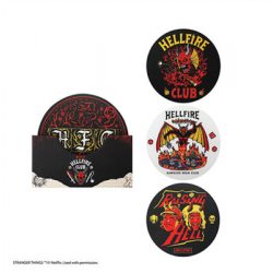 Stranger Things - Hellfire Club - Set of 4 Coasters-CR4181