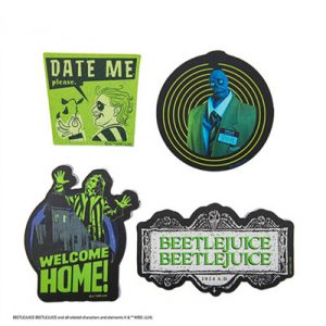 Beetlejuice - Set of 4 Magnets-CR5840