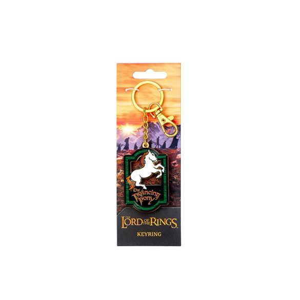 The Lord of the Rings - Prancing Pony Pub Sign - Keychain-ELRKR0011