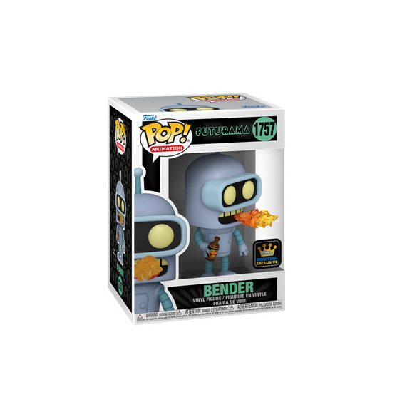 Funko POP! TV: Futurama S4 - Bender w/CH (5+1)-FK81941