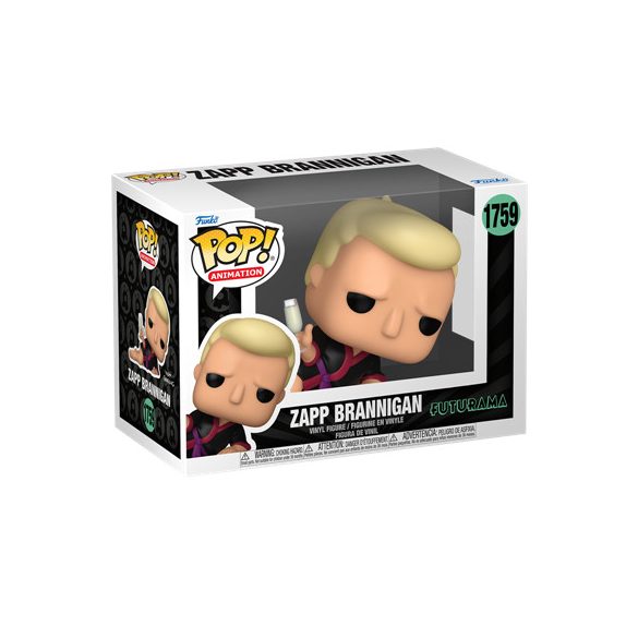 Funko POP! TV: Futurama S4 - Zapp Brannigan-FK80079