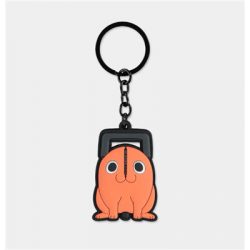 Chainsaw Man - Pochita - Rubber Keychain-KE538027CSM