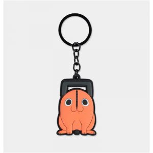 Chainsaw Man - Pochita - Rubber Keychain-KE538027CSM