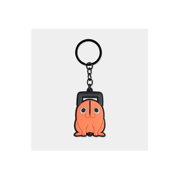 Chainsaw Man - Pochita - Rubber Keychain-KE538027CSM