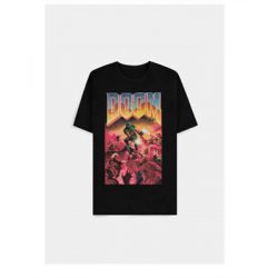 DOOM - Classic Boxart - Men's Short Sleeved T-shirt - Size XL-TS240007DOO-XL