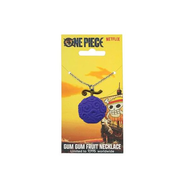 One Piece Limited Edition Gum Gum Fruit Necklace-NFX-OP18