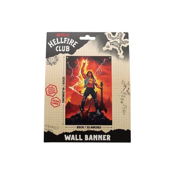 Stranger Things Eddie Munson Wall Banner-NFX-ST08