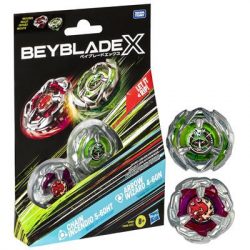 Beyblade X Chain Incendio 5-60HT and Arrow Wizard 4-60N Top Dual Pack Set-G0196ES0