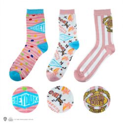 Harry Potter - Honeydukes - Set of 3 Socks-CR1604