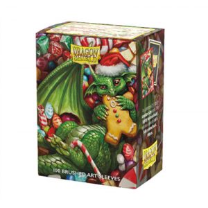 Dragon Shield Standard Brushed Art Sleeves - Christmas 2024 (100 Sleeves)-AT-12125