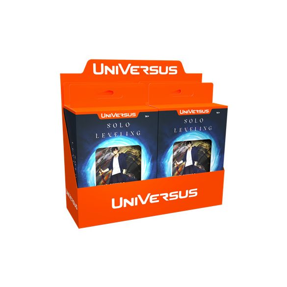 UniVersus CCG: SOLO LEVELING Challenger Series Deck Display (4 Decks) - EN-UVSSL01D