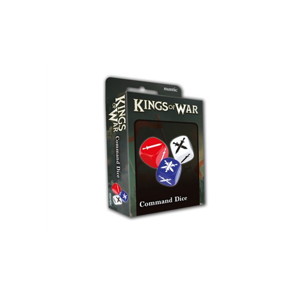 Kings of War Command Dice-MGKWM126