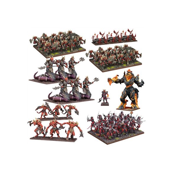 Kings of War Forces of the Abyss Mega Army - EN-MGKWA112