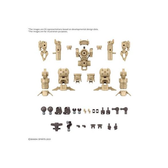 30MM 1/144 OPTION PARTS SET 18 (ARM UNIT/LEG UNIT 2)-MK68335