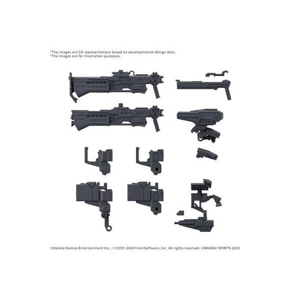 30MM OPTION PARTS SET ARMORED CORE Ⅵ FIRES OF RUBICON WEAPON SET 03-MK68336