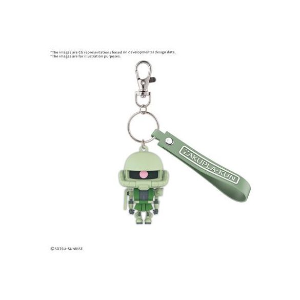 ZAKUPLA-KUN 3D RUBBER MASCOT KEYCHAIN-MK68383