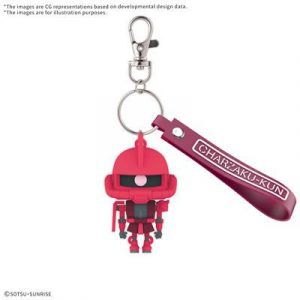 CHARZAKU-KUN 3D RUBBER MASCOT KEYCHAIN-MK68382