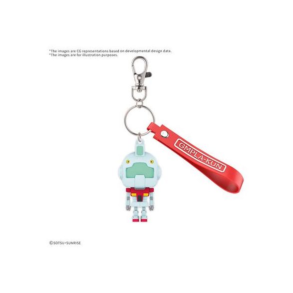 GMPLA-KUN 3D RUBBER MASCOT KEYCHAIN-MK68381