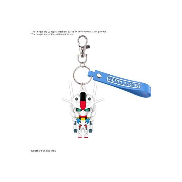 AERPLA-KUN 3D RUBBER MASCOT KEYCHAIN-MK68379