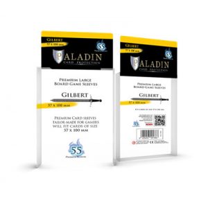 Paladin Sleeves - Gilbert Premium Large 57x100mm (55 Sleeves)-01666