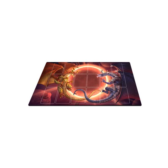 Neverrift TCG Playmat: Twin Dragons-1208