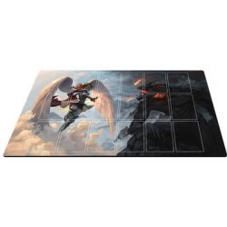 Neverrift TCG Playmat: Valkyrie & Fire Giant-1209