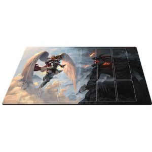 Neverrift TCG Playmat: Valkyrie & Fire Giant-1209