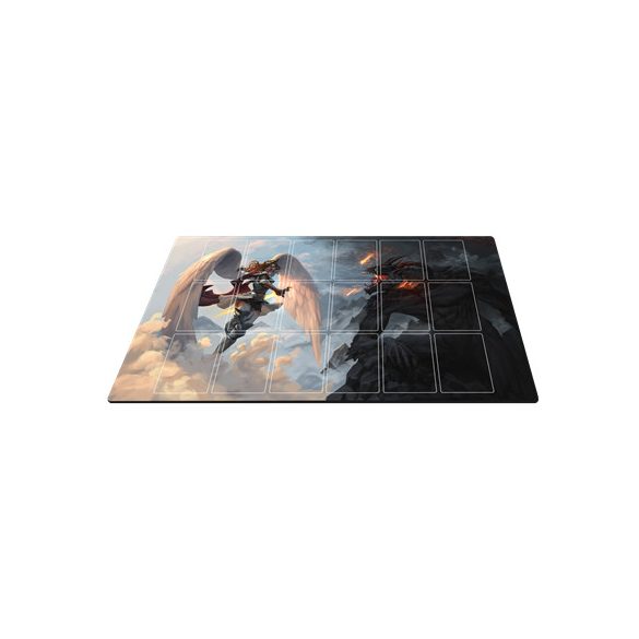 Neverrift TCG Playmat: Valkyrie & Fire Giant-1209