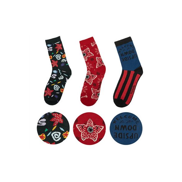 Stranger Things - Set of 3 Socks-CR1686