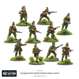 Bolt Action - Hungarian Army Border Guards Infantry Section - EN-402217405