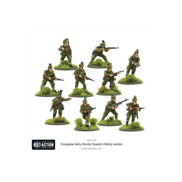 Bolt Action - Hungarian Army Border Guards Infantry Section - EN-402217405