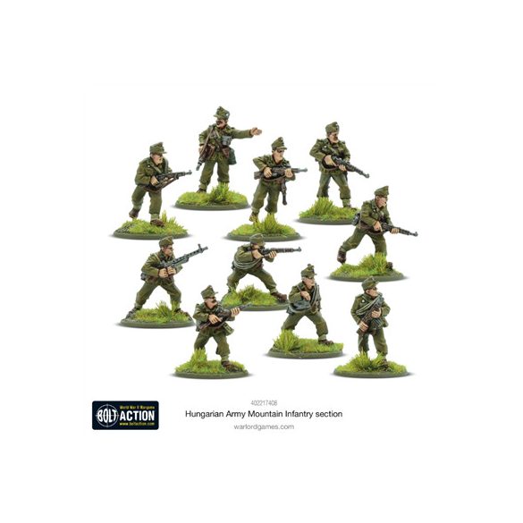 Bolt Action - Hungarian Army Mountain Infantry Section - EN-402217408