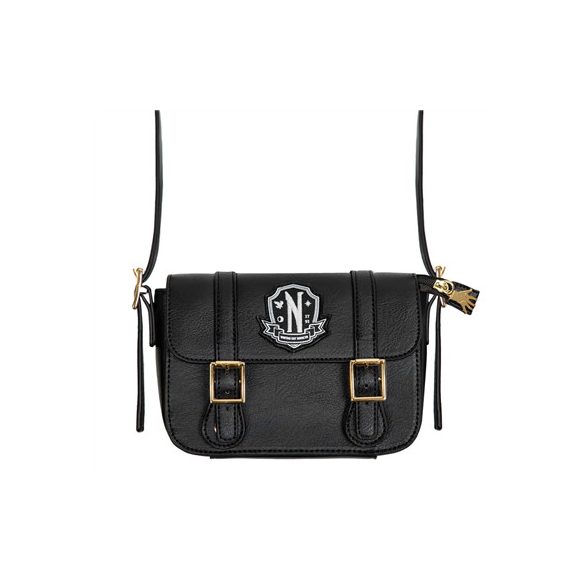 Wednesday - Nevermore Academy - Satchel black-CR2371