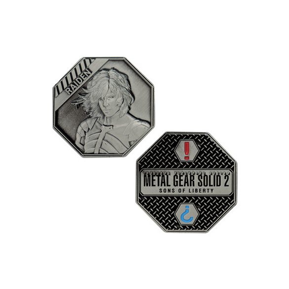 Metal Gear Solid 2 Raiden Coin-KON-MGS202