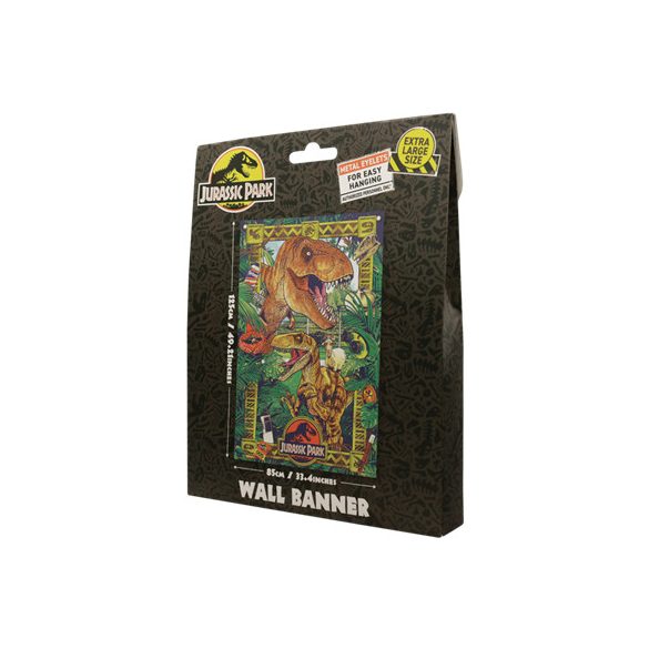 Jurassic Park Wall Banner-UV-JP139