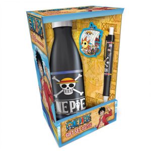 One Piece (Straw Hat Crew Skull Emblems) Gift Set (Bottle, Magnet & Pen)-GP86598