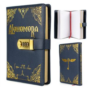 Harry Potter (Alohomora) A5 Lockable Undated Diary-SR74023