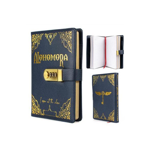 Harry Potter (Alohomora) A5 Lockable Undated Diary-SR74023