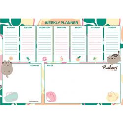 Pusheen  (Botanical) A4 Desk Pad-SR73924