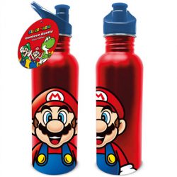 Super Mario (Mario) Metal Canteen Drinks Bottle-MDB27745