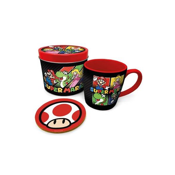 Super Mario Mug Tin Set-GP86547